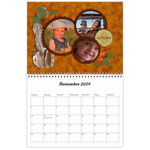 2024 Calendar By Mikki Nov 2024