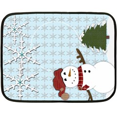 Holiday gift fleece blanket - Fleece Blanket (Mini)