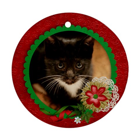 Holiday Ornament By Mikki Front