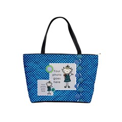 BlueDots - Classic Shoulder Handbag