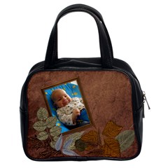 Elegant Autumn Bag - Classic Handbag (Two Sides)