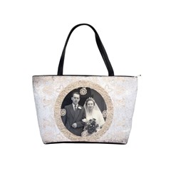 Art Nouveau Antique Lace Classic shoulder bag - Classic Shoulder Handbag