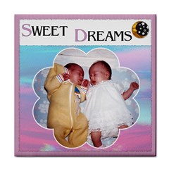  Sweet Dreams  Girl Coaster - Tile Coaster