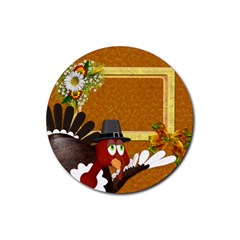 Thanksgiving 10 - Rubber Coaster (Round)