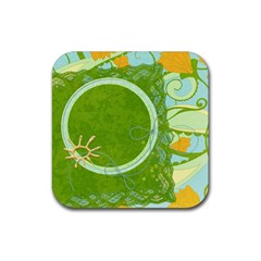 Coaster-Floral - Rubber Coaster (Square)