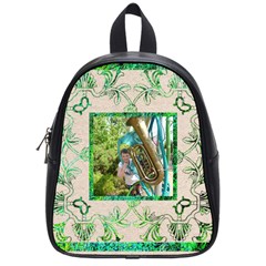 art nouveau eden small backpack schoolbag - School Bag (Small)