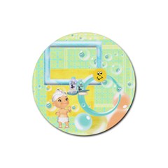scrubba-bubba 4 - Rubber Coaster (Round)