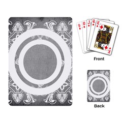 art nouveau circles playing cards - Playing Cards Single Design (Rectangle)