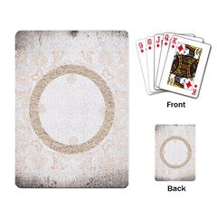 art nouveau antique lace playing cards - Playing Cards Single Design (Rectangle)