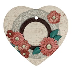 Heart ornament-Floral - Ornament (Heart)