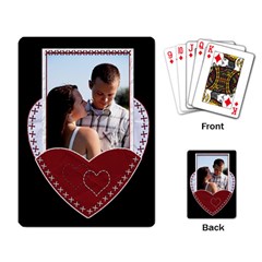 Heart Playing Cards - Playing Cards Single Design (Rectangle)