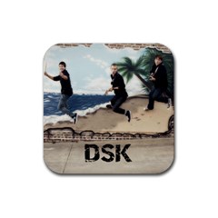 DSK coaster - Rubber Coaster (Square)