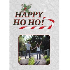 Happy Ho Ho Christmas Card - Greeting Card 5  x 7 