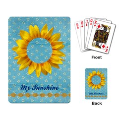 Sunflowers Playing Cards - Playing Cards Single Design (Rectangle)