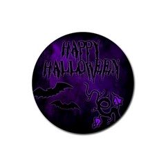 Halloween coaster 04 - Rubber Coaster (Round)