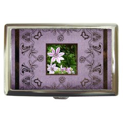 classic lavendar cigarette money case 