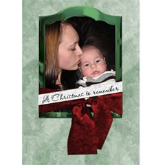 A Christmas To Remember Card - Greeting Card 5  x 7 