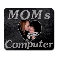  Mom s Computer  Mousepad - Large Mousepad
