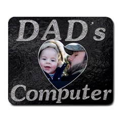  Dad s Computer  Mousepad - Large Mousepad