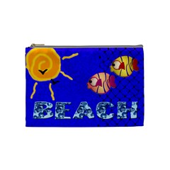 BEACH- Mini coin purse - Cosmetic Bag (Medium)