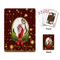xmas card - Playing Cards Single Design (Rectangle)