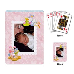 Special Delivery Baby Cards Girl - Playing Cards Single Design (Rectangle)