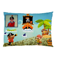pirate pete  I see no ships pillow case