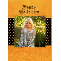 halloween card - Greeting Card 5  x 7 