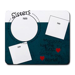 Sisters mousepad - Large Mousepad