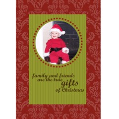 Family & Friends 5x7 Christmas Card - Greeting Card 5  x 7 