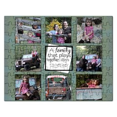 Family puzzle - Jigsaw Puzzle (Rectangular)