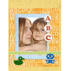 abc card - Greeting Card 4.5  x 6 
