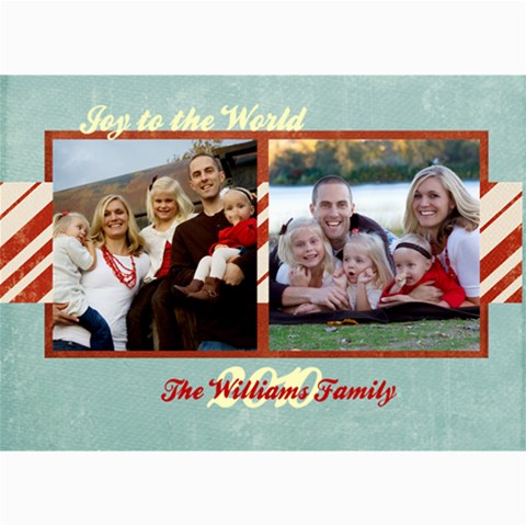 Holiday Collection 1 By April Williams 7 x5  Photo Card - 4
