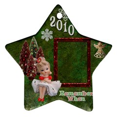 Napco Girl Remember when 2023 ornament 3 - Ornament (Star)