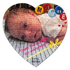 moshe - Jigsaw Puzzle (Heart)