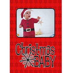 Christmas Baby - Custom Greeting Card 5  x 7 