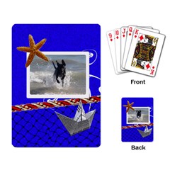 Beach -  CARDS - Playing Cards Single Design (Rectangle)