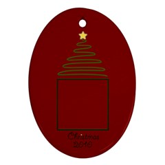Christmas Oval Ornament - Ornament (Oval)