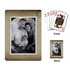 Old Vintage Playing Cards 2 - Playing Cards Single Design (Rectangle)