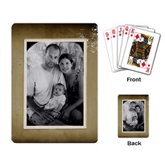 Old Vintage Playing Cards 3 - Playing Cards Single Design (Rectangle)