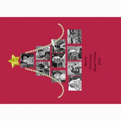 Picture tree Card with bling - 5  x 7  Photo Cards