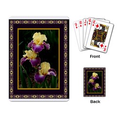 Iris 1 single design cards - Playing Cards Single Design (Rectangle)