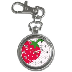 strawberries Key Chain Watch  01