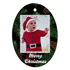 Christmas  -  Ornament - Oval Ornament (Two Sides)