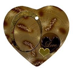 Love oval1 Ornament - Ornament (Heart)