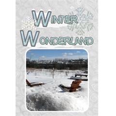 Winter Wonderland Card - Greeting Card 5  x 7 