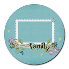 Round Mousepad- Template - precious family