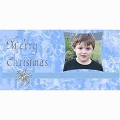 Blue Christmas Photo Card3 - 4  x 8  Photo Cards
