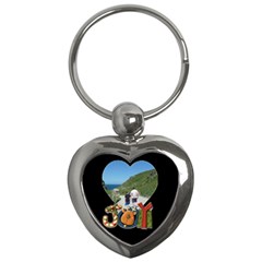 joy heart keychain - Key Chain (Heart)
