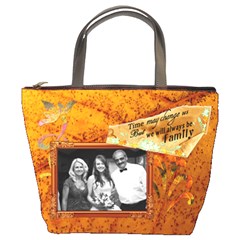 Copper Family Bucket Bag